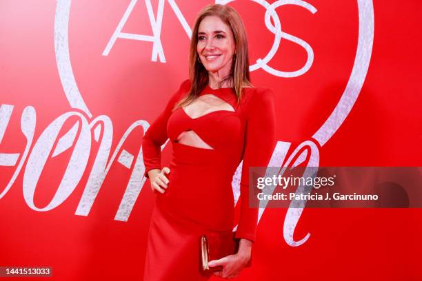 Elsa Anka attends the "Woman Awards" 2022 at Casino de Madrid on November 14, 2022 in Madrid, Spain.