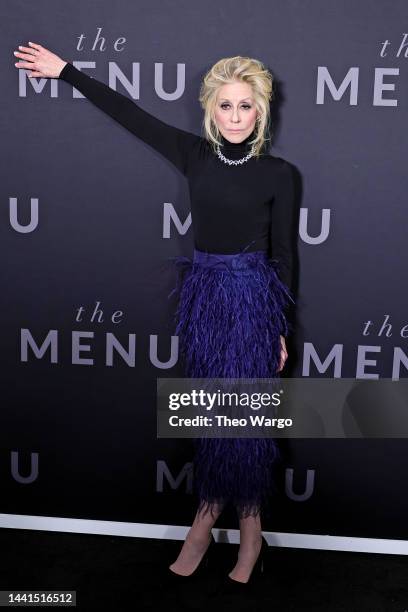 Judith Light attends "The Menu" New York Premiere at AMC Lincoln Square Theater on November 14, 2022 in New York City.