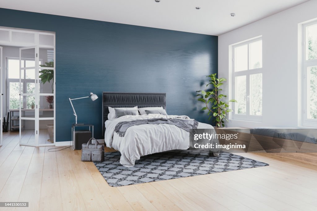 Quarto de estilo escandinavo