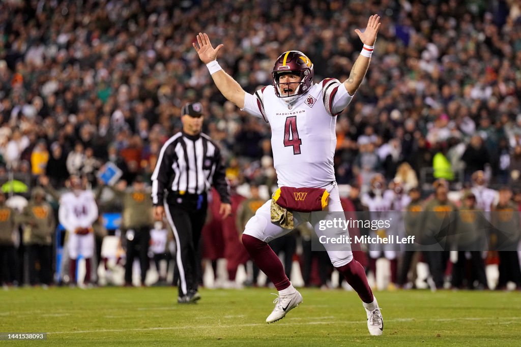 Washington Commanders v Philadelphia Eagles