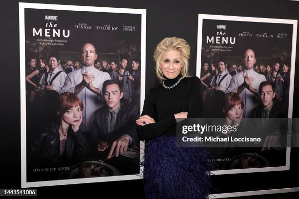 Judith Light attends "The Menu" New York Premiere at AMC Lincoln Square Theater on November 14, 2022 in New York City.
