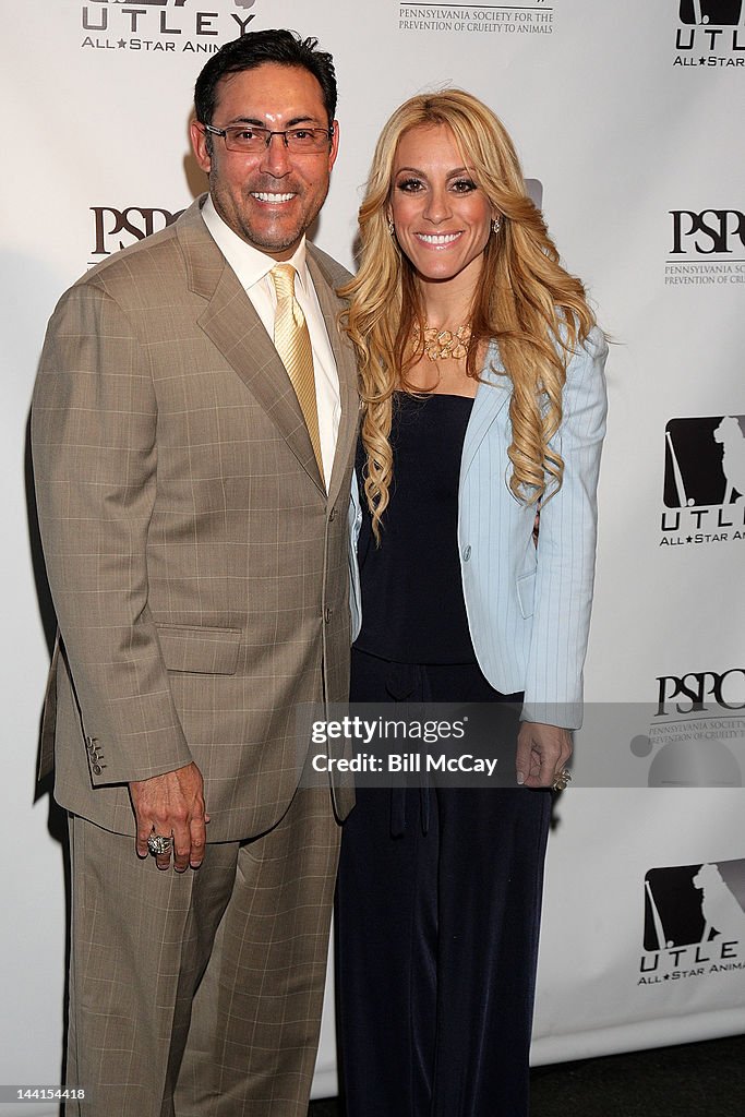 Ruben Amaro Jr. and Jamie Schnell attend the Utley All Star Animals