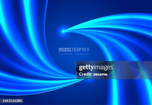Blue Abstract Vortex Vector Background High-Res Vector Graphic - Getty ...