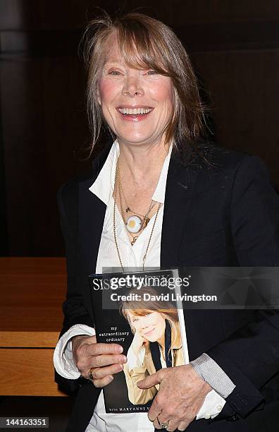 Actress Sissy Spacek attends a signing for her book "My Extraordinary Ordinary Life" at Barnes & Noble at The Grove on May 10, 2012 in Los Angeles,...