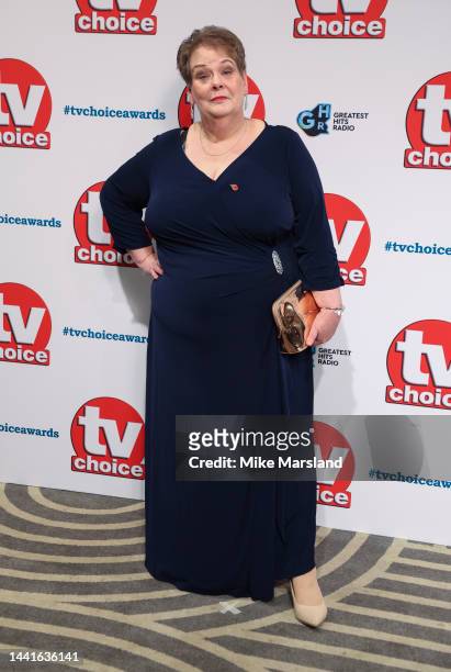 Anne Hegerty attends the TV Choice Awards 2022 on November 14, 2022 in London, England.