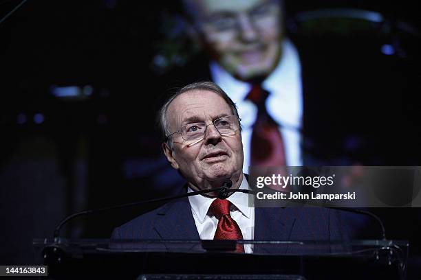 Charles Osgood attends the 5th annual WFUV Radio Spring Gala at Gotham Hall on May 10, 2012 in New York City.