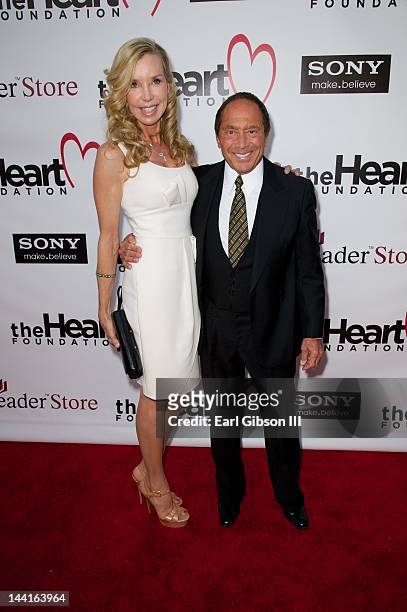 Anna Anka and Paul Anka attend The Heart Foundation Gala at The Hollywood Palladium on May 10, 2012 in Los Angeles, California.