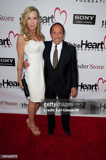 Anna Anka and Paul Anka attend The Heart Foundation Gala at The Hollywood Palladium on May 10, 2012 in Los Angeles, California.