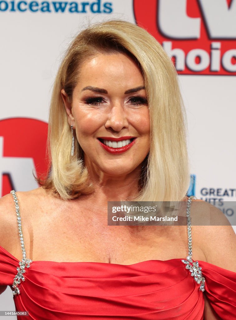 Claire Sweeney attends the TV Choice Awards 2022 on November 14, 2022