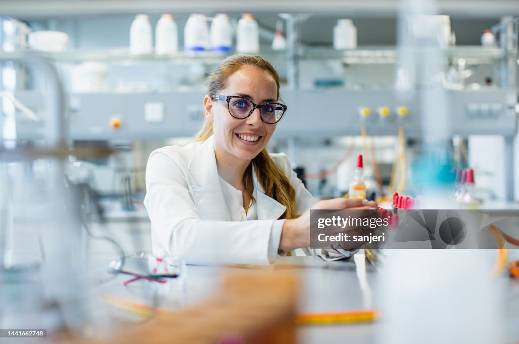 Wissenschaftler Arbeiten im Labor