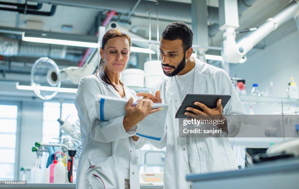 Wissenschaftler im Labor