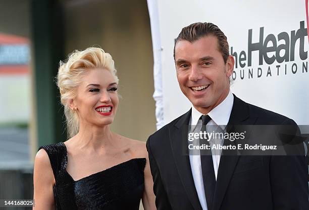 Singers Gwen Stefani and Gavin Rossdale arrive to The Heart Foundation Gala at Hollywood Palladium on May 10, 2012 in Hollywood, California.