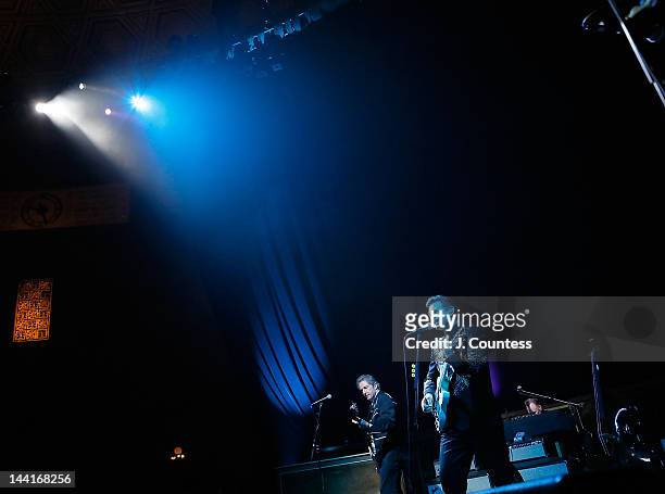 Singer Chris Isaak performs at the 5th annual WFUV Radio Spring Gala at Gotham Hall on May 10, 2012 in New York City.