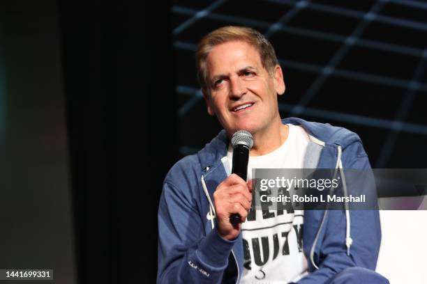 Mark Cuban attends AFROTECH Conference 2022- Day Two at Austin Convention Center on November 14, 2022 in Austin, Texas.