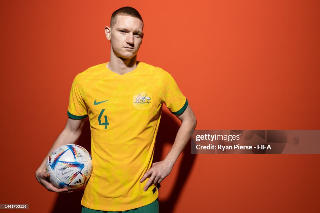 Kye Kye Rowles of Australia poses during the official FIFA World Cup ...