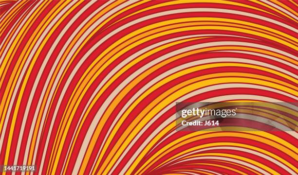 abstract fiery doodle background - lava flowing stock illustrations