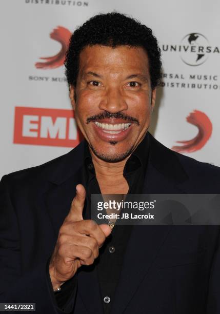 Lionel Richie arrives at the NARM Music Biz Awards Dinner Party held at the Hyatt Regency Century Plaza on May 10, 2012 in Century City, California.