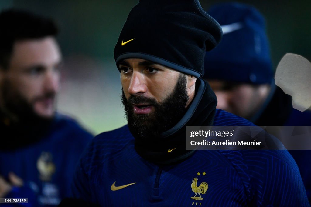 French Soccer Team : Training Session