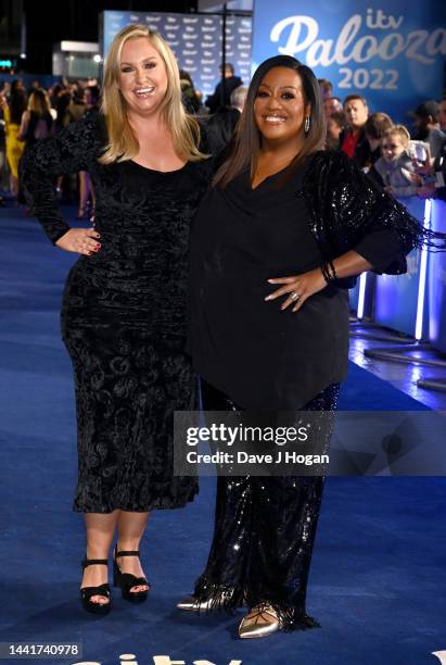 Josie Gibson and Alison Hammond attend the ITV Palooza 2022 on November 15, 2022 in London, England.