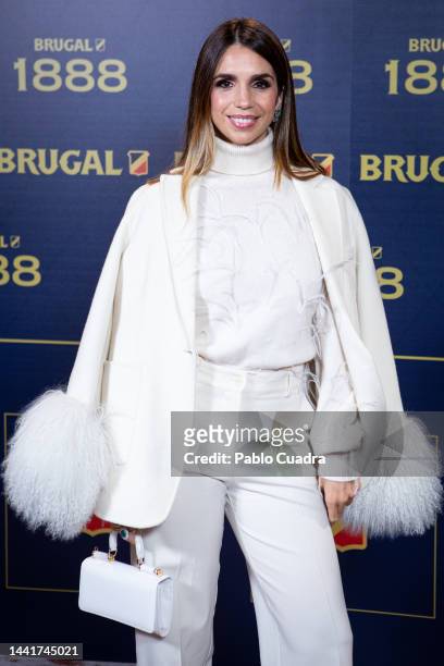 Actress Elena Furiase attends the "Brugal 1888: El Ron Gastronomico" Presentation at Sala Sol Four Seasons Hotel Madrid on November 15, 2022 in...