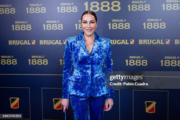 Actress Ana Milan attends the "Brugal 1888: El Ron Gastronomico" Presentation at Sala Sol Four Seasons Hotel Madrid on November 15, 2022 in Madrid,...