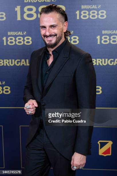 Spanish actor Asier Etxeandia attends the "Brugal 1888: El Ron Gastronomico" Presentation at Sala Sol Four Seasons Hotel Madrid on November 15, 2022...