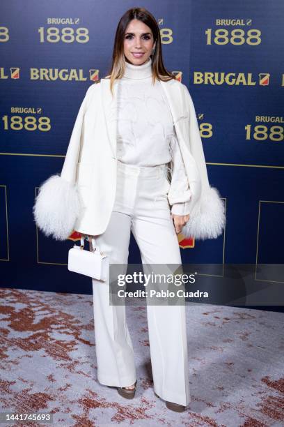 Actress Elena Furiase attends the "Brugal 1888: El Ron Gastronomico" Presentation at Sala Sol Four Seasons Hotel Madrid on November 15, 2022 in...