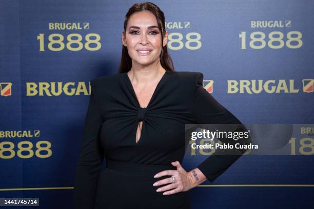 Vicky Martin Berrocal attends the "Brugal 1888: El Ron Gastronomico" Presentation at Sala Sol Four Seasons Hotel Madrid on November 15, 2022 in...