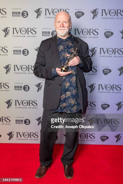 Brett Dean, winner of the Chamber Ensemble award for “Madame ma bonne soeur”, at The Ivors Composer Awards 2022, at British Museum on November 15,...