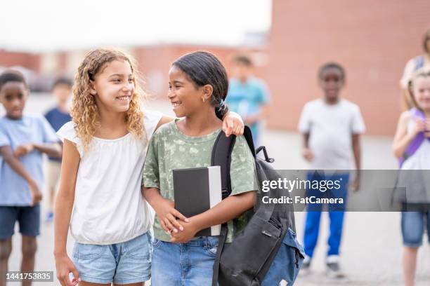 school friends - life stages stock pictures, royalty-free photos & images