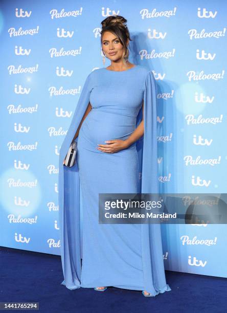 Amy Childs attends the ITV Palooza 2022 on November 15, 2022 in London, England.