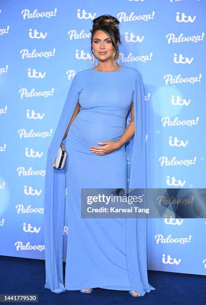 Amy Childs attends the ITV Palooza 2022 on November 15, 2022 in London, England.