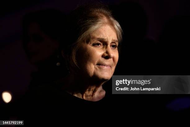 Gloria Steinem attends Equality Now 30th Anniversary Gala at Guastavino's on November 15, 2022 in New York City.