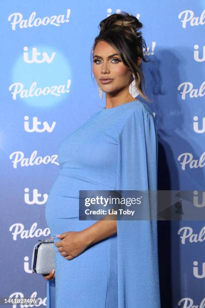 Amy Childs attends the ITV Palooza 2022 on November 15, 2022 in London, England.