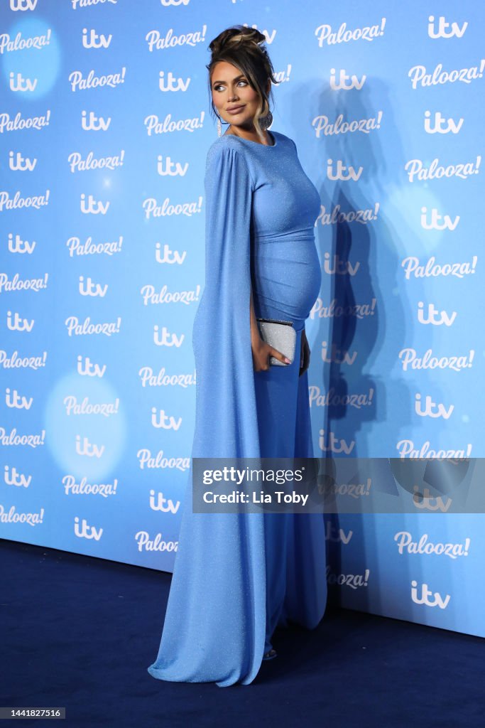 Amy Childs attends the ITV Palooza 2022 on November 15, 2022 in... News