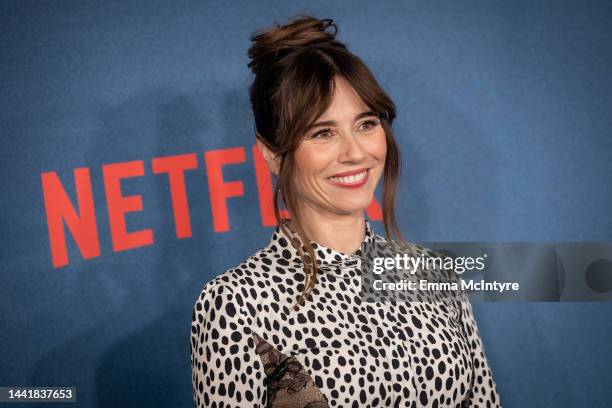 Linda Cardellini attends Netflix's 'Dead to Me' season 3 premiere at Netflix Tudum Theater on November 15, 2022 in Los Angeles, California.