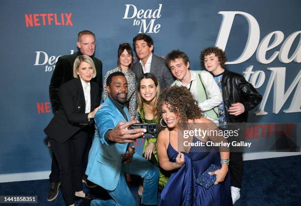 Liz Feldman, Marc Evan Jackson, Brandon Scott, Linda Cardellini, Natalie Morales, Diana Maria Riva, James Marsden, Sam McCarthy, and Luke Roessler...