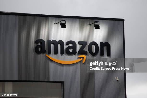 An Amazon logistics center, on November 15 in Madrid, Spain. U.S. E-commerce giant Amazon is considering job cuts among its corporate and technology...