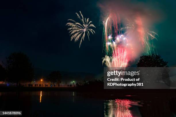 fireworks night 2022 - perthshire stock-fotos und bilder