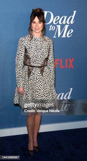 Linda Cardellini attends Netflix's "Dead to Me" Season 3 Premiere at Netflix Tudum Theater on November 15, 2022 in Los Angeles, California.