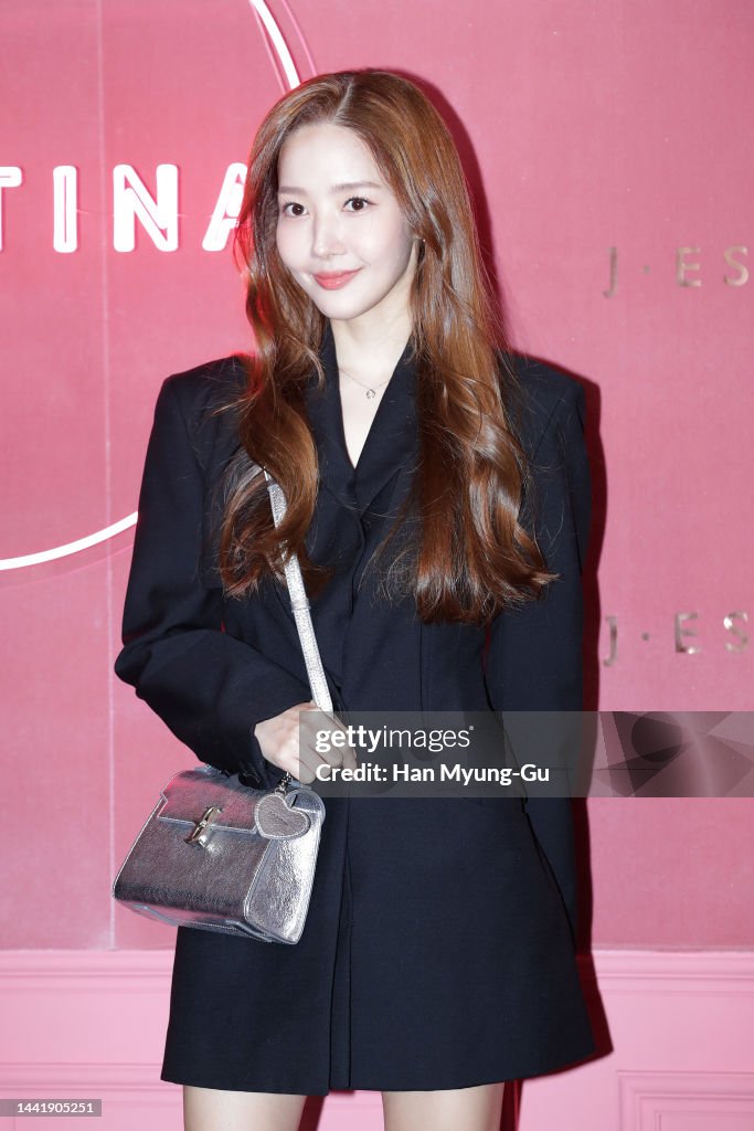 South Korean actress Park Min-Young attends the J.ESTINA pop-up store