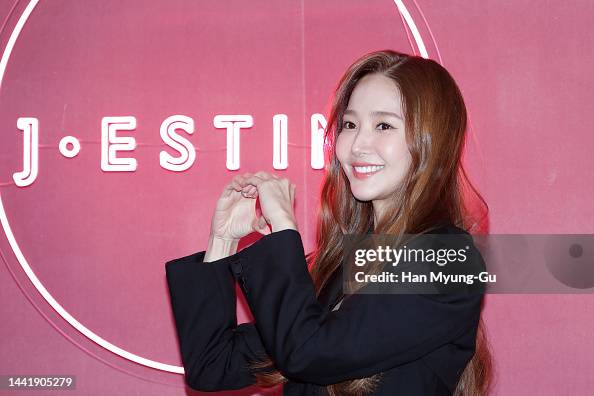 South Korean actress Park Min-Young attends the J.ESTINA pop-up store