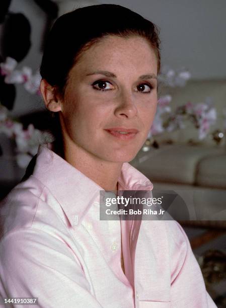 Actress Stephanie Zimbalist portraits, October 16, 1985 in Los Angeles, California.