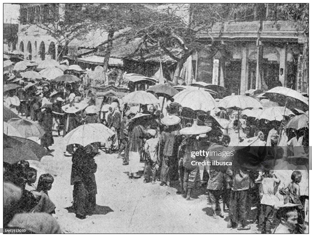 Antique image: Indochina