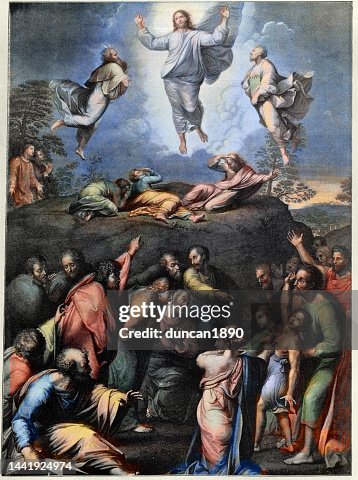 The Transfiguration by the last painting by the Italian High Renaissance master Raphael, Jesus in Christian art