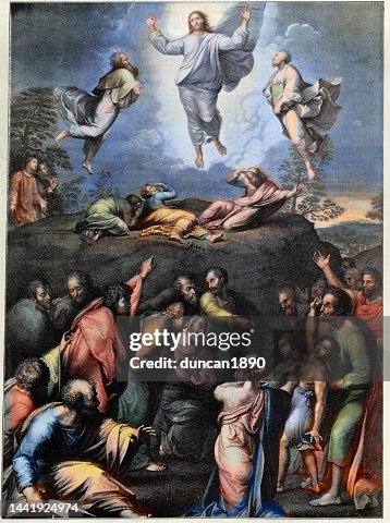 The Transfiguration By The Last Painting By The Italian High ...