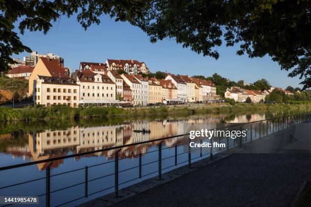 town of zgorzelec (görlitz, poland) - saxony stock pictures, royalty-free photos & images