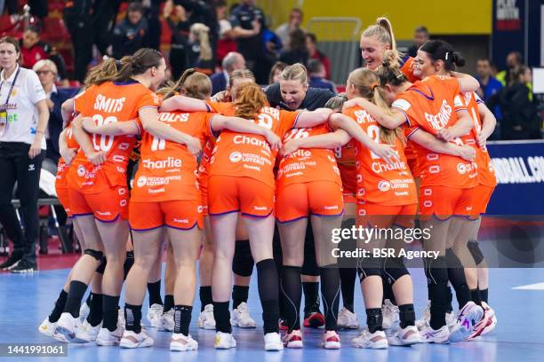 Laura van der Heijden of the Netherlands, Debbie Bont of the Netherlands, Pipy Wolfs of the Netherlands, Bo van Wetering of the Netherlands, Kim...