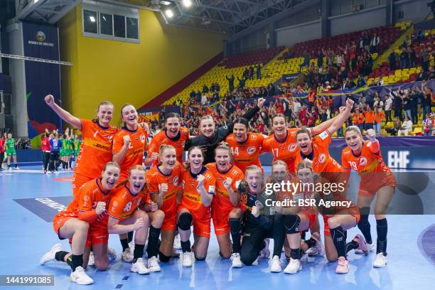 Laura van der Heijden of the Netherlands, Debbie Bont of the Netherlands, Pipy Wolfs of the Netherlands, Bo van Wetering of the Netherlands, Kim...