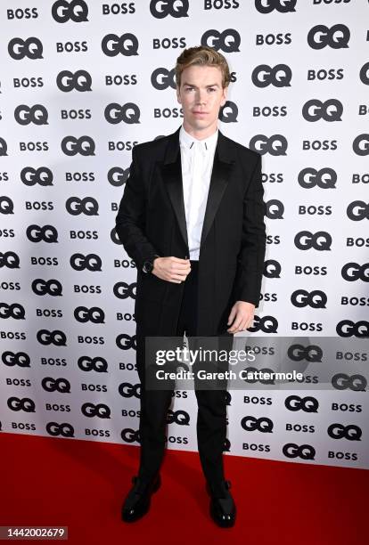 Will Poulter attends the GQ Men Of The Year Awards 2022 at The Mandarin Oriental Hyde Park on November 16, 2022 in London, England.
